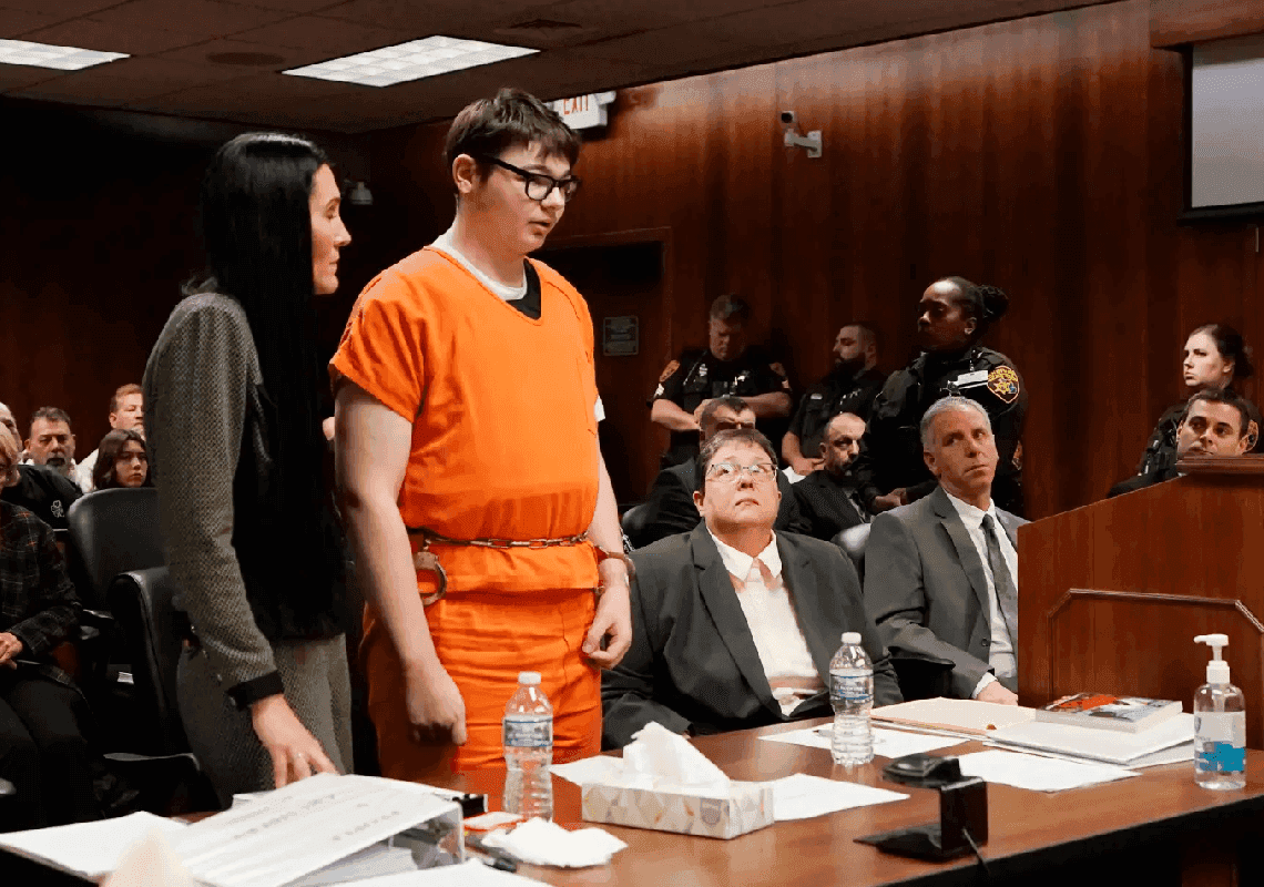 ללא אפשרות לחנינה: מאסר עולם לבן ה-17 שביצע את הטבח בביה"ס במישיגן