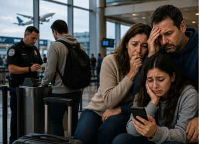 לוס אנג'לס: בעל ויזה אמריקאית תקפה נעצר בנמל התעופה — ומשפחתו לא יכולה לאתר אותו