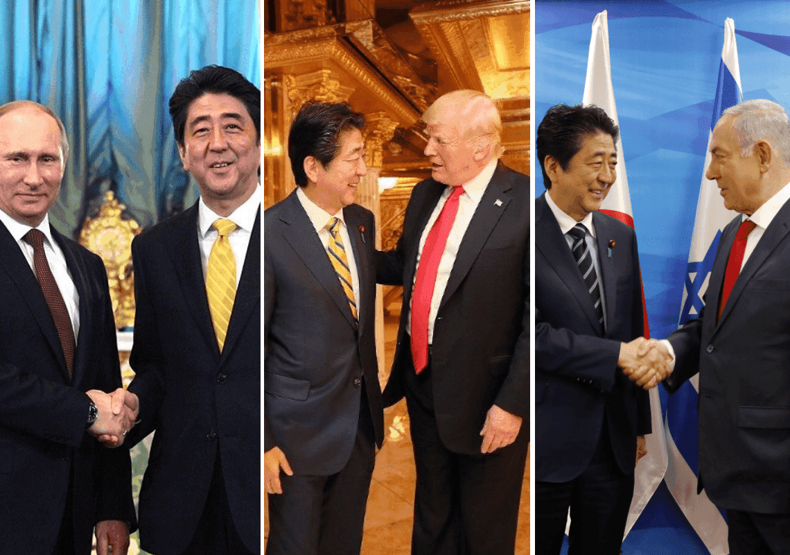 ראש ממשלת יפן לשעבר נרצח ביריות | מנהיגי העולם מספידים 