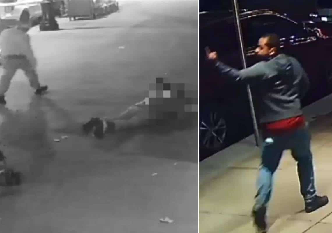 לעיני המצלמה: קשיש הותקף ברחובות ניו יורק