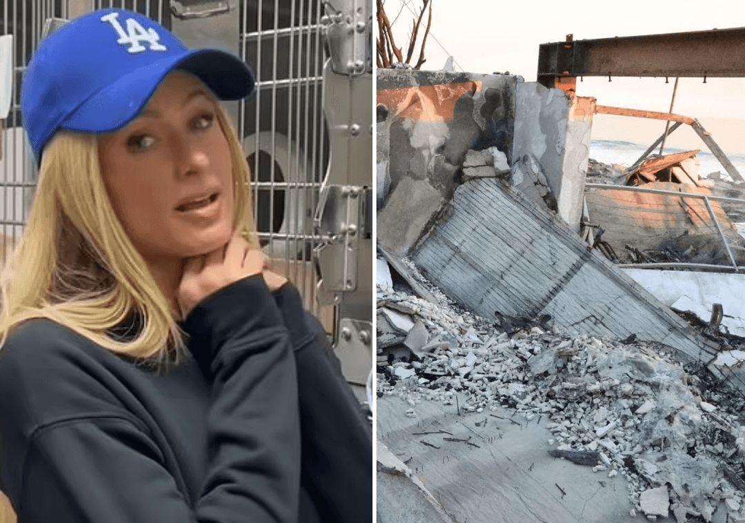 למרות שאיבדה את ביתה במאליבו: פריס הילטון מתמקדת בלעזור למשפחות שנפגעו מהשריפות