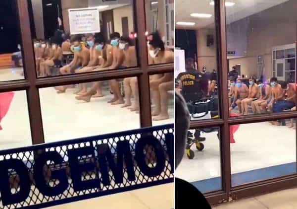 שוהה בלתי חוקי התרוצץ בתחתונים ברחובות וזעק שנחטף: 29 גברים ואשה אחת אותרו ערומים למחצה בפשיטת כוחות ההגירה