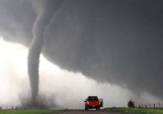 תתחילו להתרגל: טורנדו הכה בניו ג'רזי, 50 מייל מניו יורק