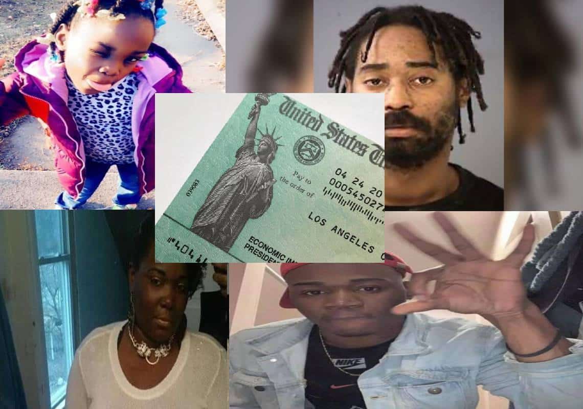 צ'ק מפלצתי: רצח 5 בני משפחה בשביל צ'ק הסיוע הממשלתי על סך 1,400 דולרים של זוגתו לשעבר