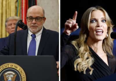 מארק לוין ומגין קלי בעימות פומבי מכוער - טראמפ נכנס לתמונה ותופס צד