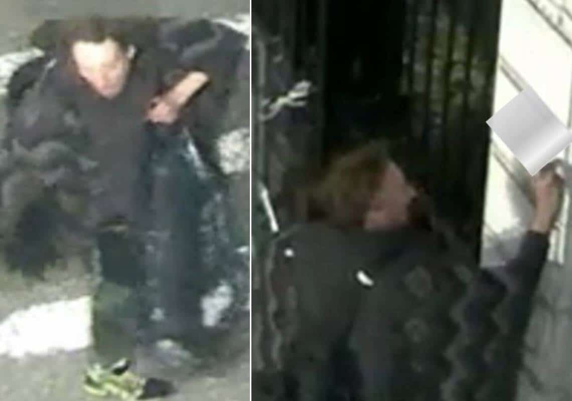 ניו יורק: אלמוני ריסס צלבי קרס ברחבי מנהטן