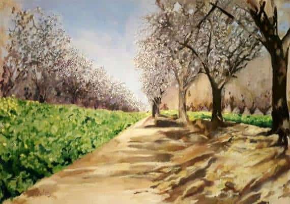 ניו יורק: 70 אמנים אנונימיים תולים נופים ישראליים בלב מנהטן, בתערוכה שחוגגת אמנות מהארץ