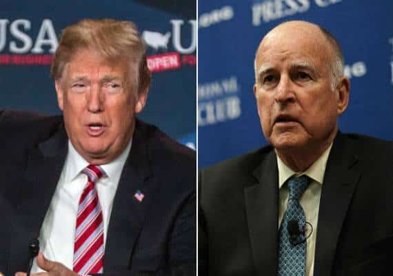 הנשיא טראמפ ומושל קליפורניה ייצאו היום לביקור משותף באזורי האש