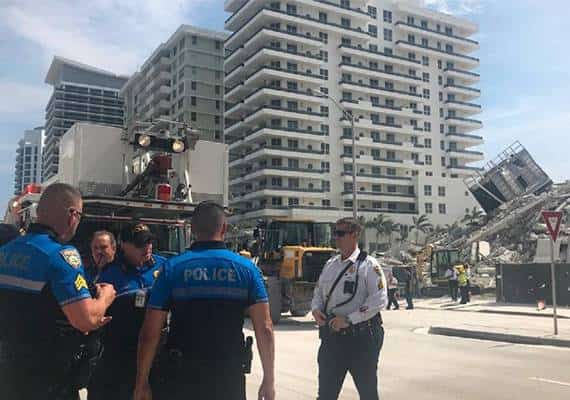 מיאמי ביץ': גבר נפצע לאחר פיצוץ מבוקר בבניין דירות