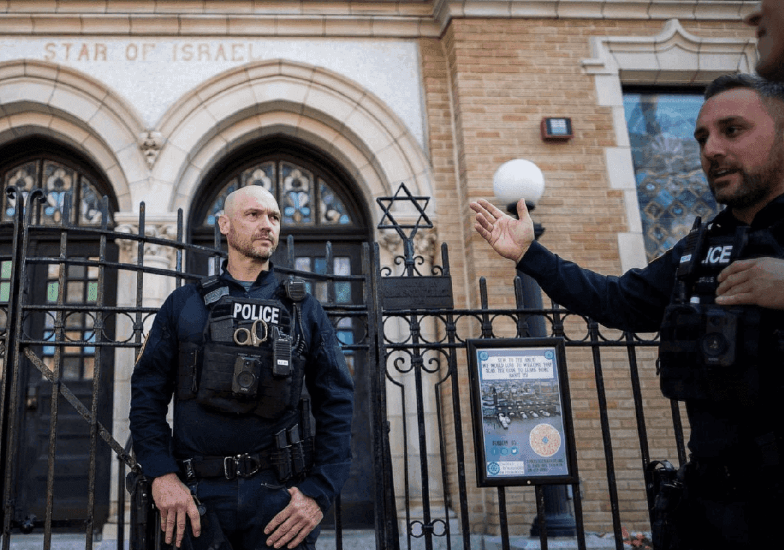 אחרי ימים של כוננות מוגברת: נתפס החשוד שאיים לפגוע בבתי כנסת בניו ג'רזי 