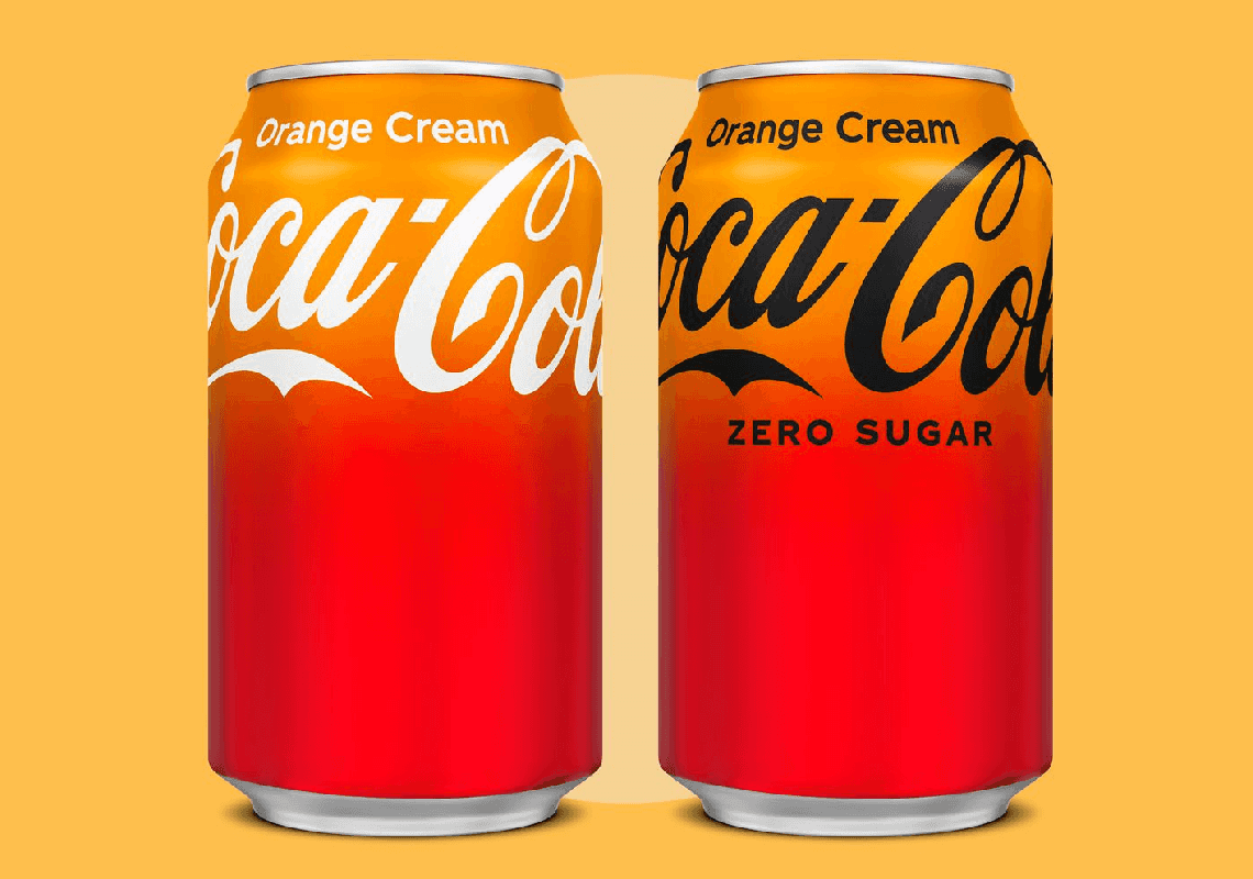 קוקה-קולה מצטרפת לטרנד ומשיקה טעם חדש: קרם תפוזים