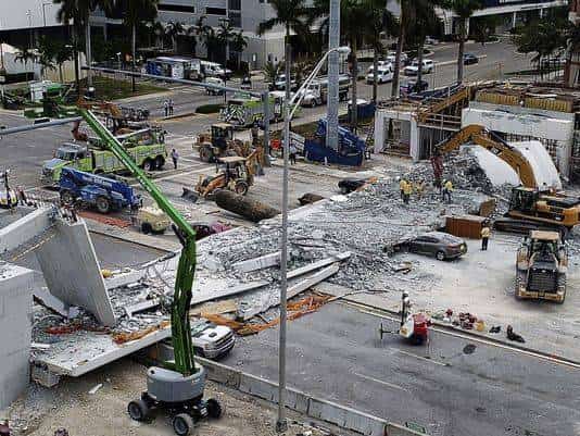 מיאמי: זוהו ששת ההרוגים בקריסת גשר הולכי הרגל 