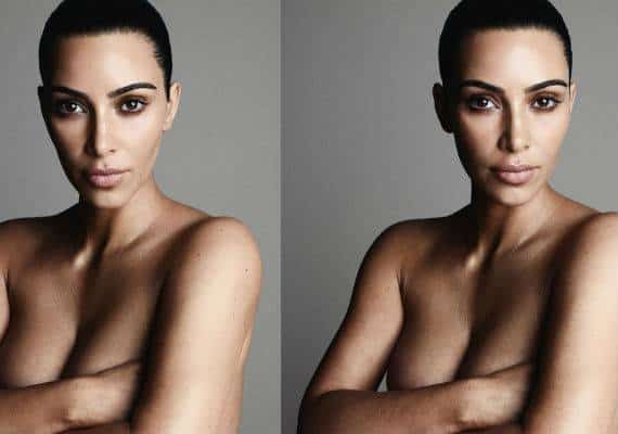 לא נותר מה להסתיר: קים קרדשיאן הצטלמה שוב בעירום, אבל הפעם התמקדה באזור החלציים