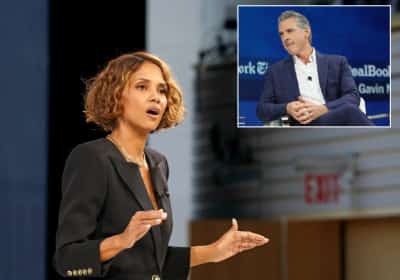 מושל קליפורניה סופג ביקורת מכיוון לא צפוי: הכוכבת ההוליוודית האלי ברי