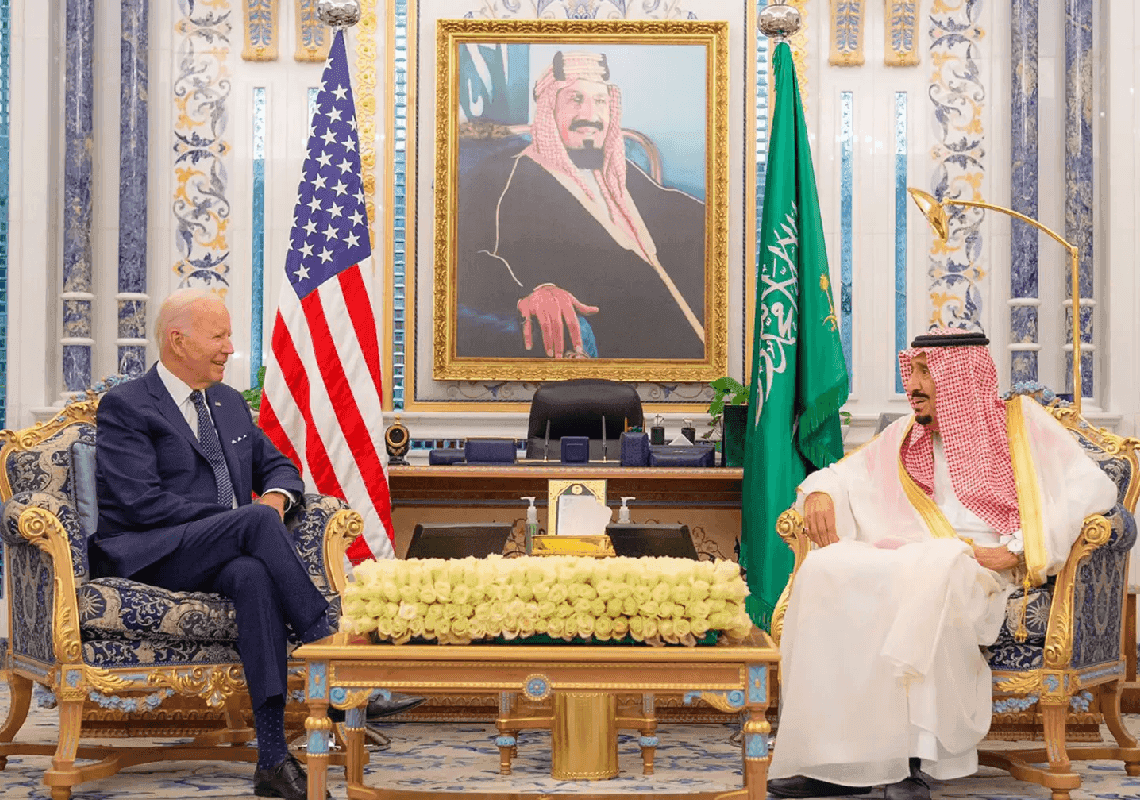 ביידן שוחח עם מלך סעודיה על מחירי הדלק: "מקווה לראות שינוי בשבועות הקרובים"