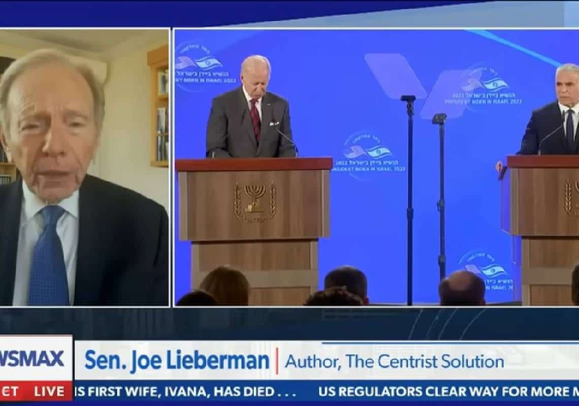 "ביידן נאיבי לגבי איראן": הסנאטור לשעבר, והבכיר הדמוקרטי ג'ו ליברמן מבקר את גישת הממשל האמריקאי כלפי טהרן