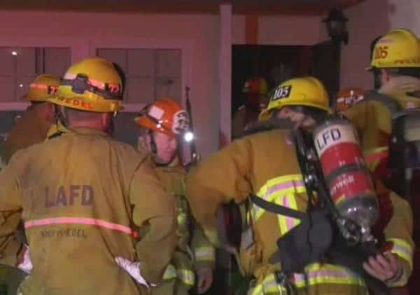 שריפה בבית בוואלי לוס אנג'לס חשפה מעבדה לגידול מריחואנה