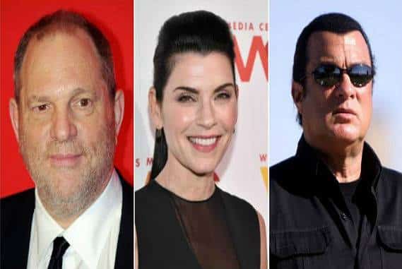 ג'וליאנה מרגוליס: "סטיבן סיגל והארווי ויינשטיין ניסו לשכנע אותי להיכנס לחדרם במלון"