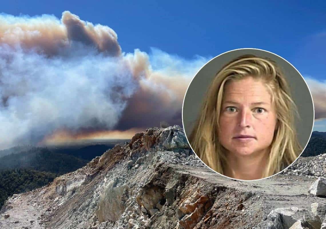 קליפורניה: החשודה בהצתת שריפת 'פון' תישלח להסתכלות פסיכיאטרית