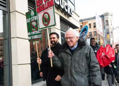 ראש העיר הנבחר של ניו יורק מצטרף לשביתת עובדי סטארבקס: אלה דרישות הוגנות, לא חמדנות 