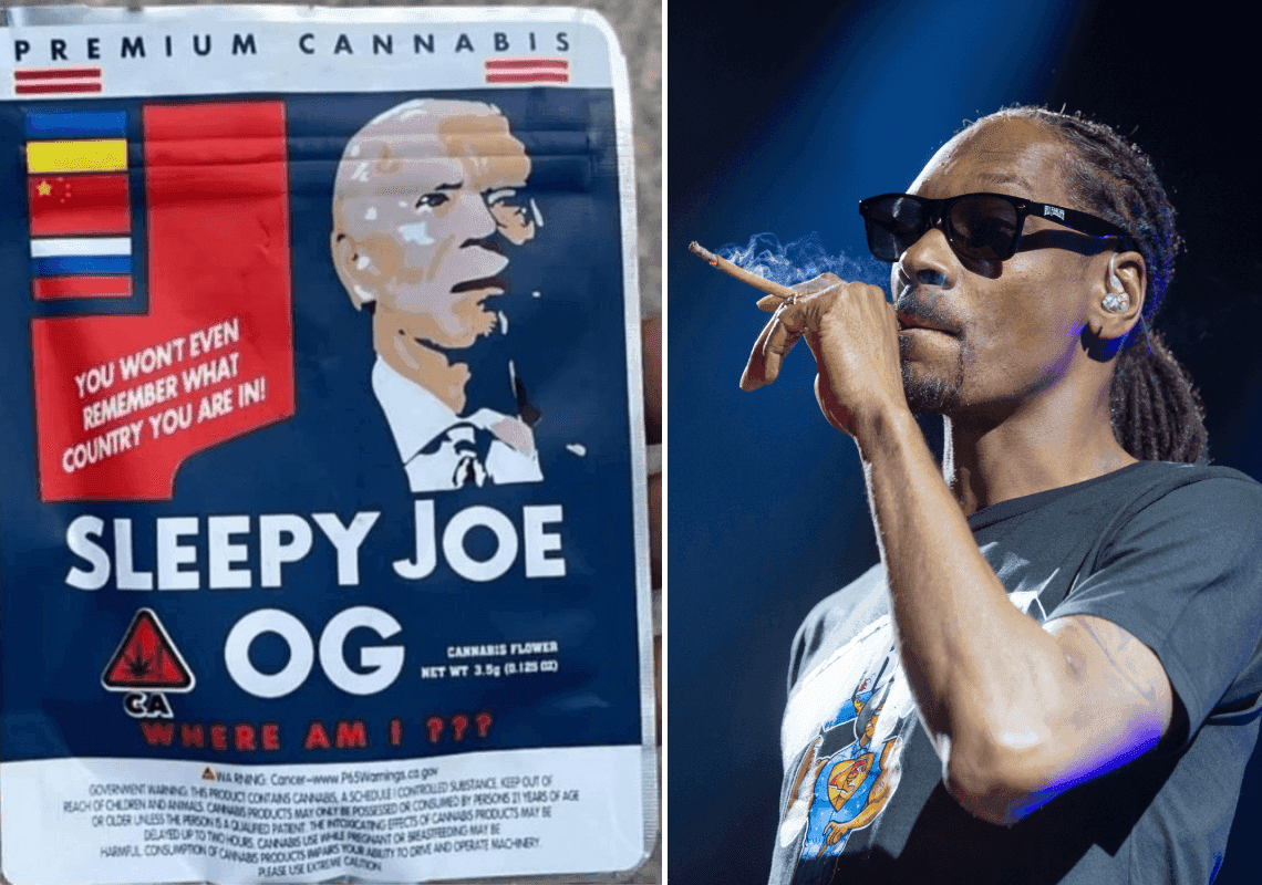 סנופ דוג לועג לביידן עם זן קנאביס חדש: "אתה אפילו לא תזכור באיזו מדינה אתה"