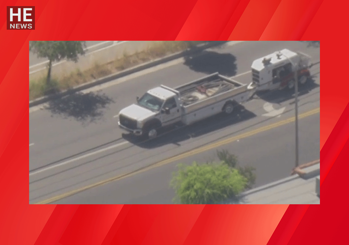 מרדף במשך שעות ברחובות הוואלי בלוס אנג'לס: רכב נגנב במהלך תדלוק