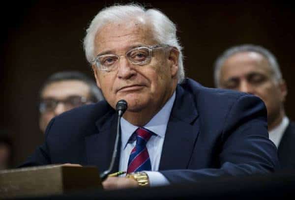 שגריר ארצות הברית בישראל: "ניצחון ביידן יהיה רע מאוד לישראל"