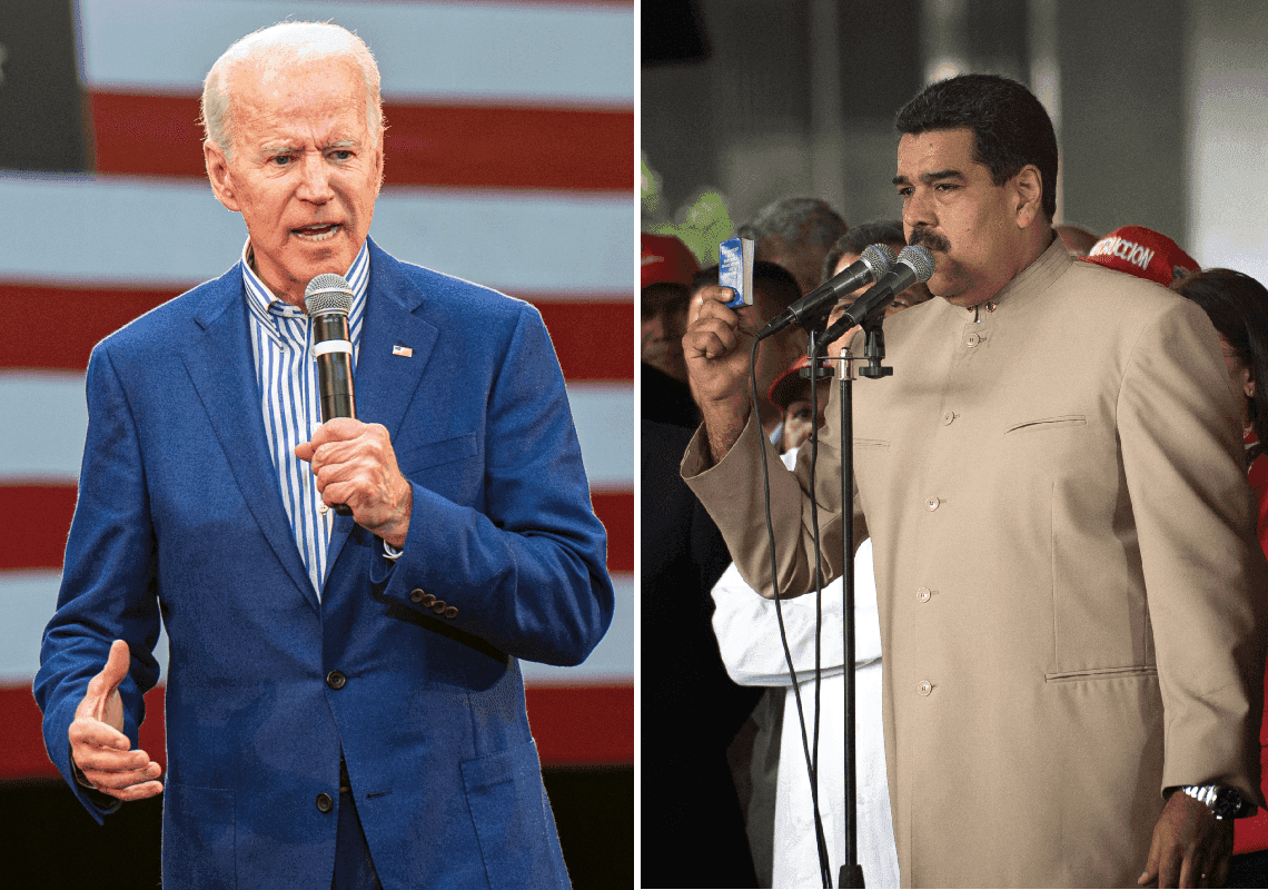 הבית הלבן הסיר סנקציות מוונצואלה - על אף שביידן כינה את המנהיג "דיקטטור" ו"איש רע"