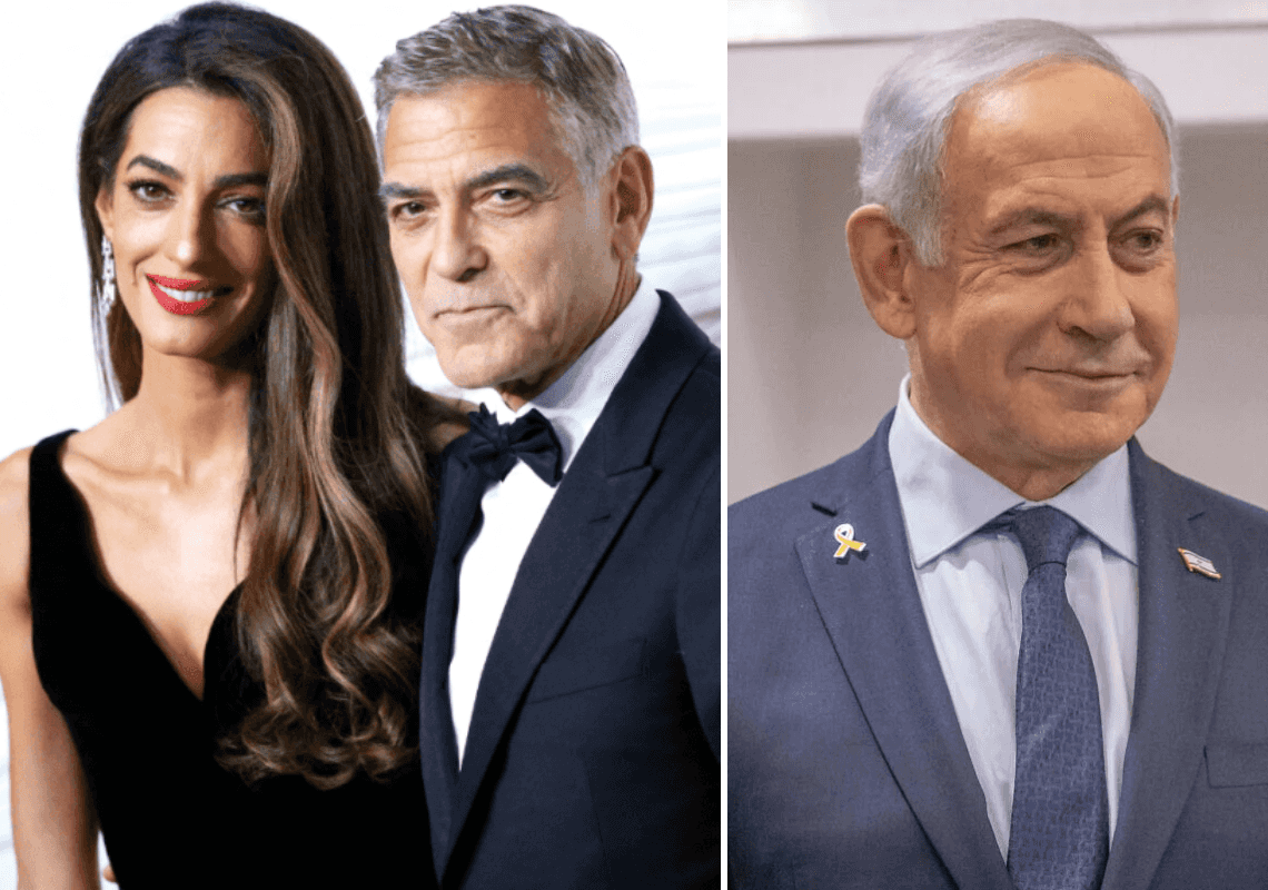 אמל קלוני עלולה לעמוד בפני איסור כניסה לארה"ב - בגלל מעורבותה בצווי המעצר נגד נתניהו