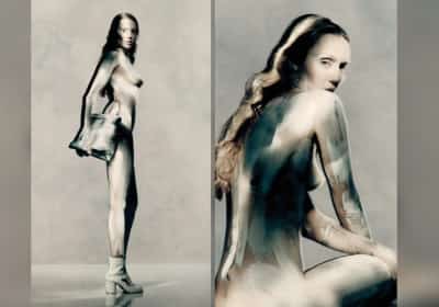 מיילי סיירוס שוברת גבולות: קמפיין עירום נועז בצבע גוף בלבד