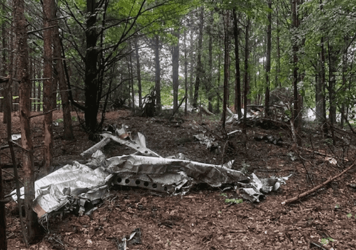 "אין ניצולים": מטוס קטן התרסק באזור מיוער במישיגן