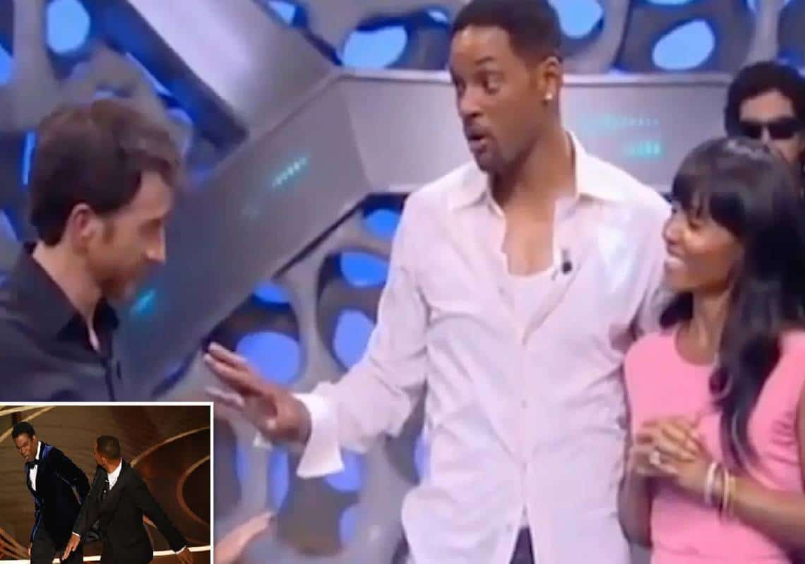 עבריין סדרתי: סרטון מהעבר חושף כי וויל סמית' כבר איים באלימות נגד שדרן טלוויזיה שהחמיא לאשתו