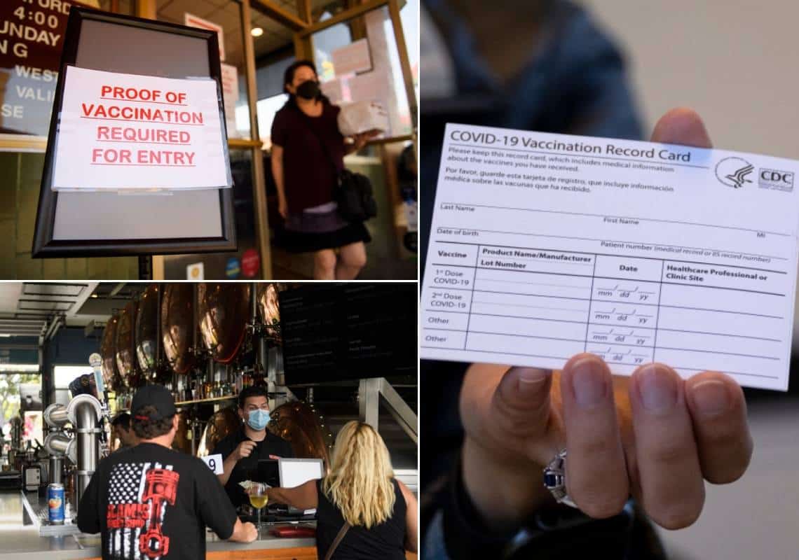 החלטה רשמית: לוס אנג'לס הכריזה על חובת חיסונים ברוב בתי העסק