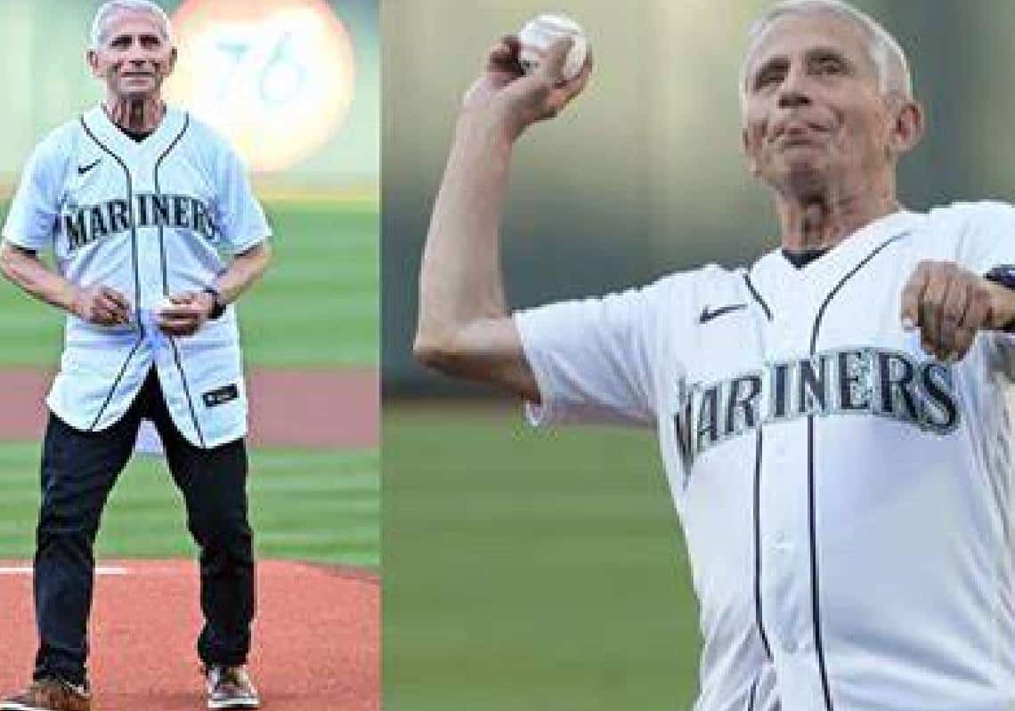 פאוצ'י זכה לקריאות בוז מחרישות אוזניים לאחר שהוזמן למגרש הבייסבול של הסיאטל מארינרז