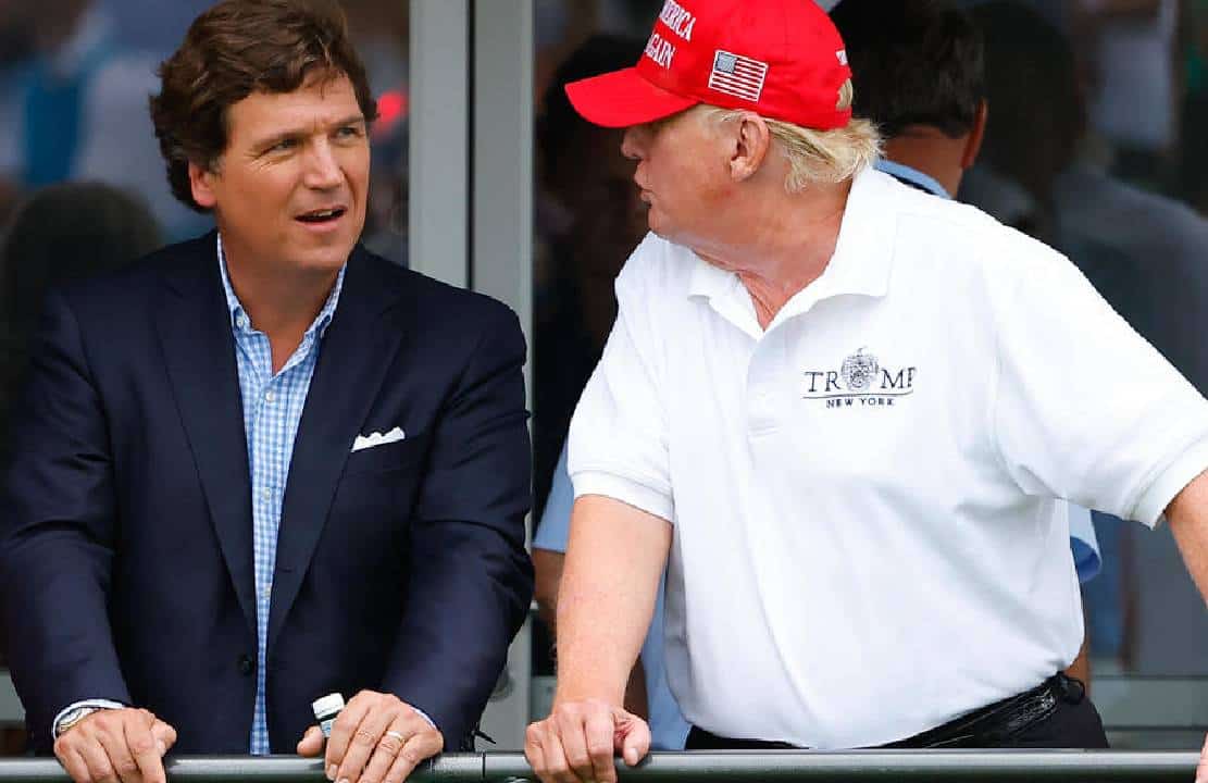 "טאקר בתמונה להיות סגן הנשיא": דונלד טראמפ ג'וניור מטיל פצצה פוליטית