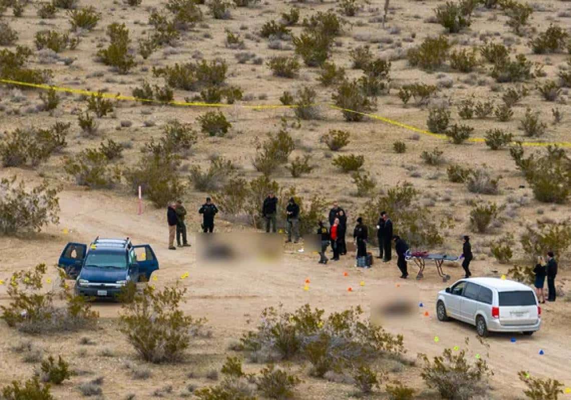 רציחות אכזריות במדבר קליפורניה: 5 בני אדם נעצרו בחשד לרצח 6 אנשים על רקע סכסוך מריחואנה