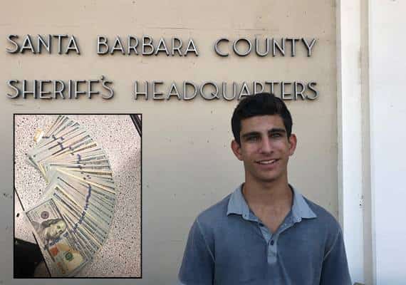 קליפורניה: נער מצא אלפי דולרים ברחוב, ובחר לעשות את הדבר הנכון