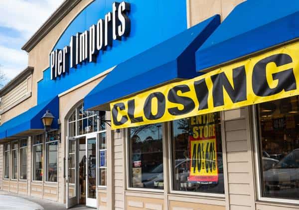 רשת Pier 1 Imports תיסגר, מכירת חיסול תימשך עד אוקטובר