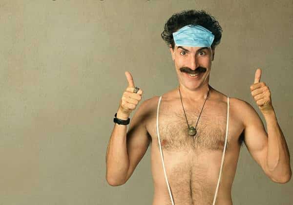 התגעגעתם? בוראט עושה קאמבק ומייצר בלאגן בתקופה הכי סוערת באמריקה