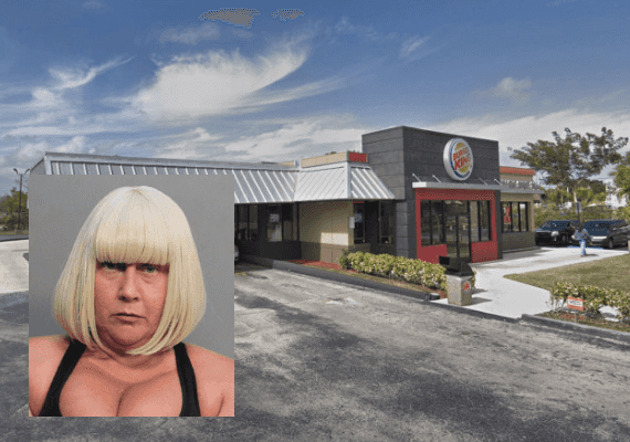 על שקית צ'יפס: מהומה בסניף ברגר קינג במיאמי