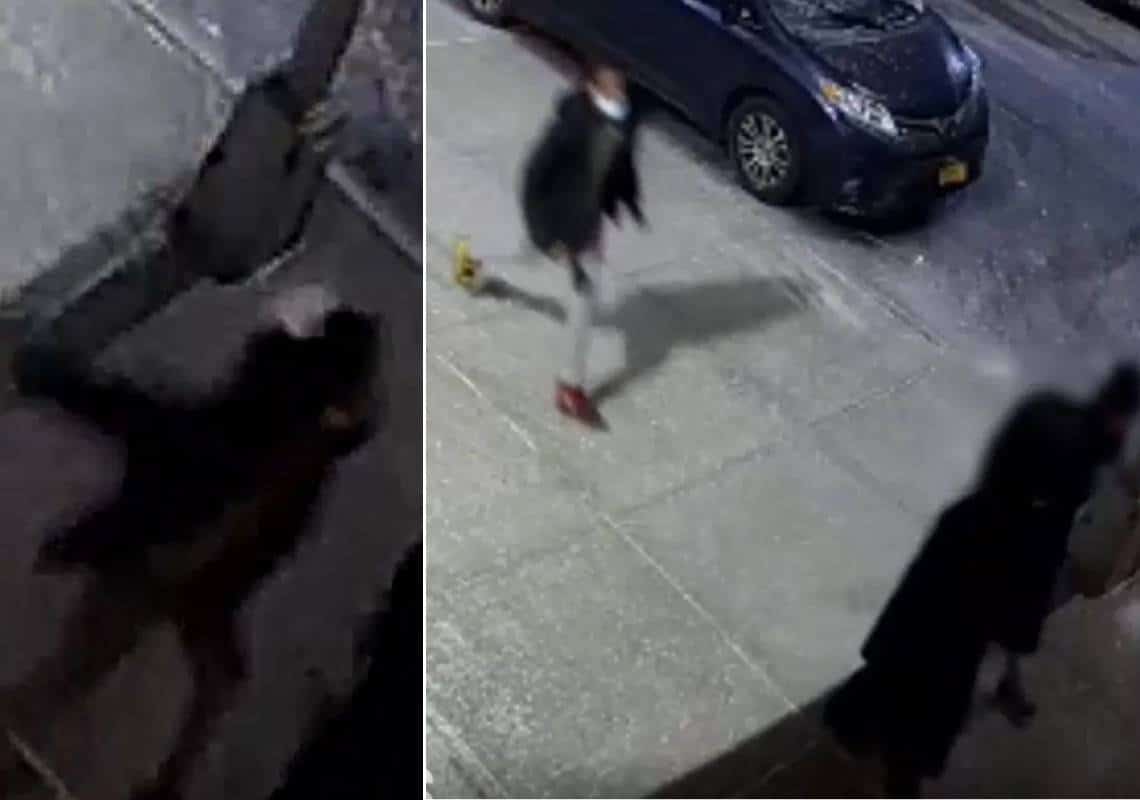 תיעוד קשה מניו יורק: צעיר חרדי הותקף באגרופים בברוקלין