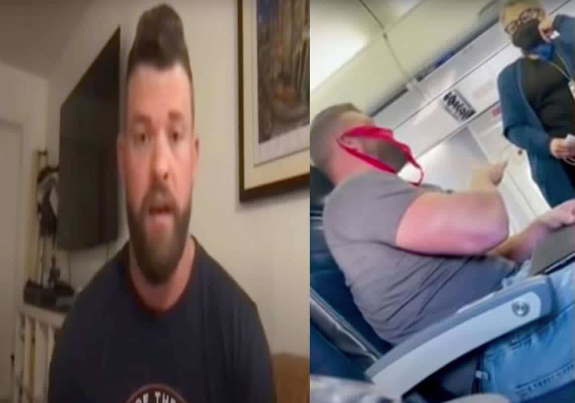 גבר הושעה לצמיתות מטיסות יונייטד אירליינס משום שלבש חוטיני-אדום כמסכת פנים