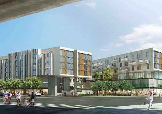 לוס אנג'לס: השלמת פרוייקט הענק של פיתוח אזור קולג' סטיישן בצ'יינה-טאון תופסת תאוצה