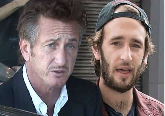 הסתבך: בנו של השחקן שון פן, הופר, פנה מבלי לאותת והשוטרים עצרו אותו בגין אחזקת סמים