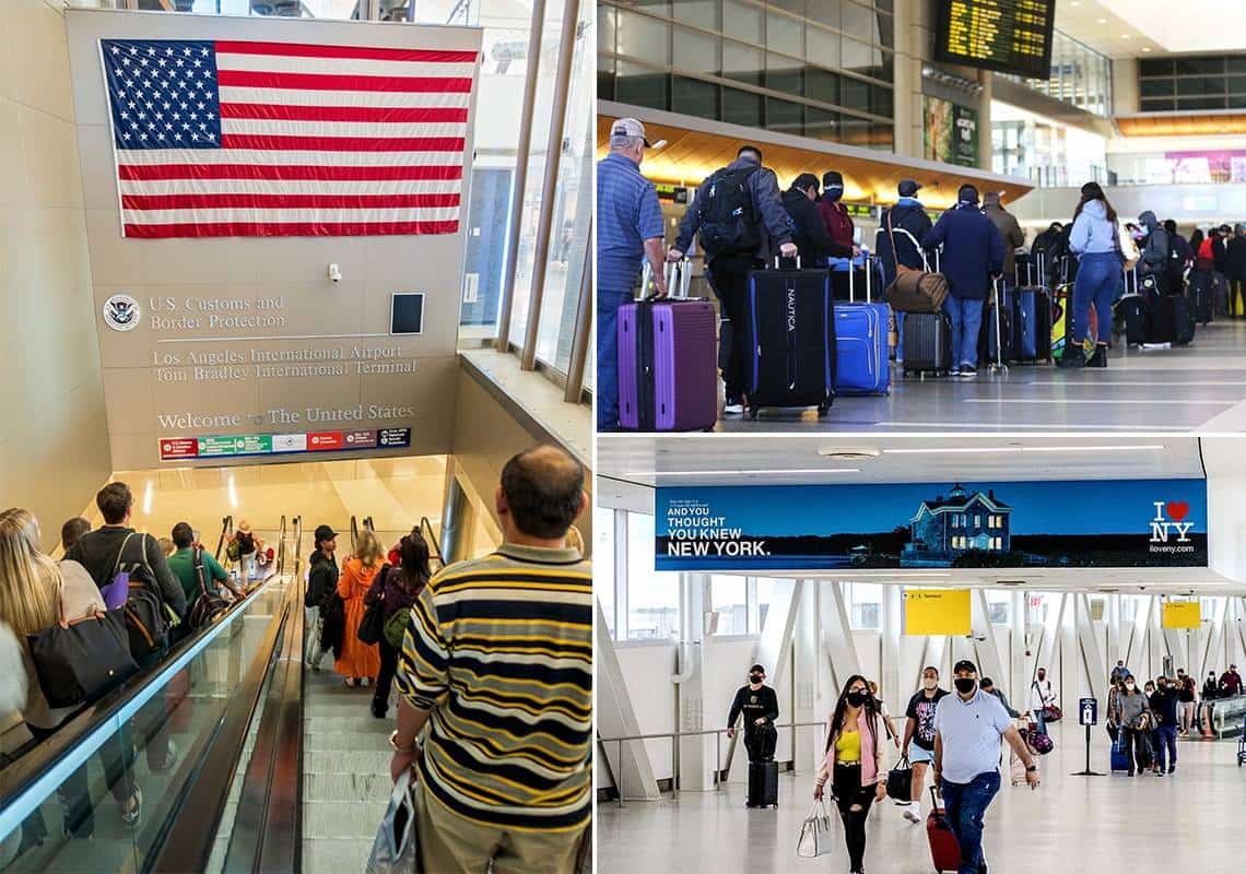 ממשל ביידן הודיע רשמית: ארה"ב תאסור על כניסת תיירים זרים שאינם מחוסנים