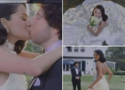 חלום בסנטה ברברה: סלינה גומז ובני בלנקו התחתנו בטקס אינטימי ומרהיב