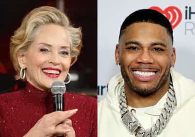 שרון סטון בדייט עם הראפר נלי - ולא, זו לא בדיחה