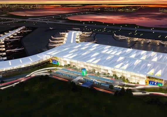 כך יראה נמל התעופה JFK לאחר שיפוצים ב-13 מיליארד דולר