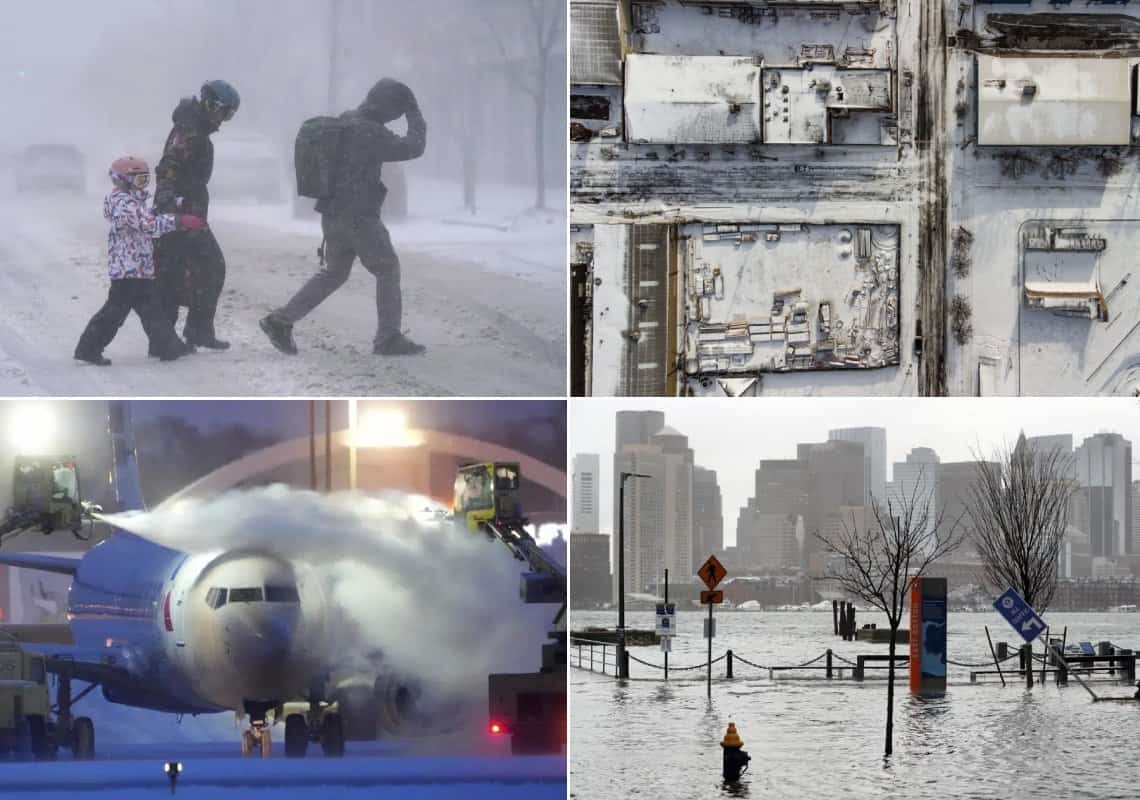 גל קור בלתי נתפס: 17 נהרגו, מאות אלפים נותרו ללא חשמל