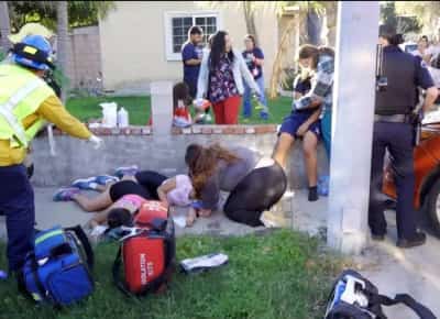 לוס אנג'לס: אימון ריצה הפך לאסון: נהג החשוד בשכרות דרס שמונה תלמידי תיכון באנהיים — אחד מהם במצב קריטי